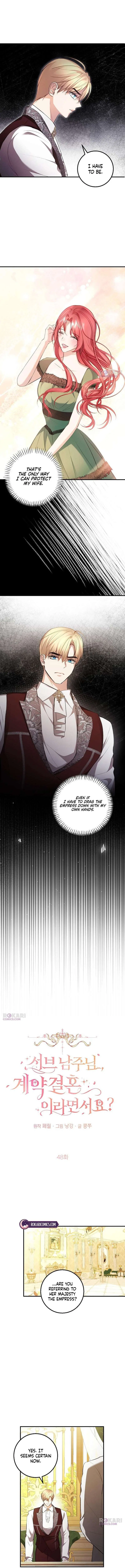 Sub-Male Lead, You Said It Was A Contract Marriage? Chapter 48 – Page 6
