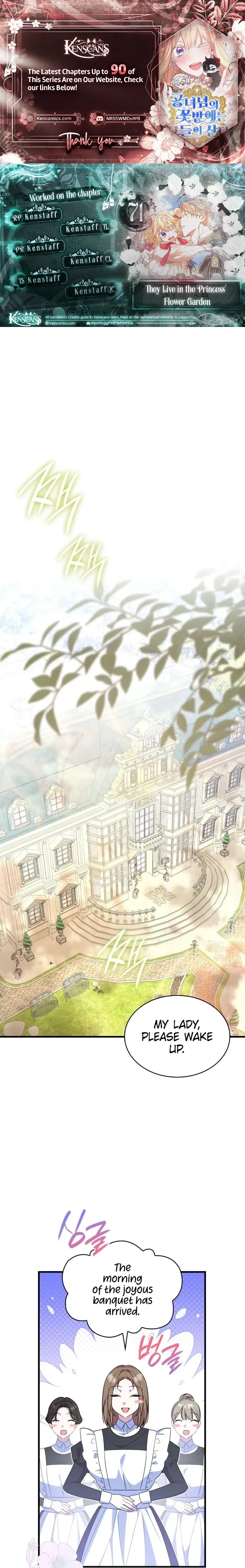 They Live in the Princess’ Flower Garden Chapter 71 – Page 1