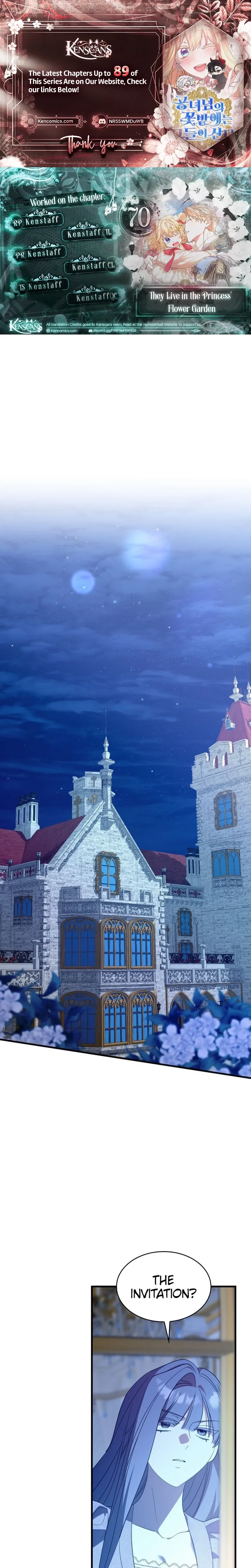 They Live in the Princess’ Flower Garden Chapter 70 – Page 1