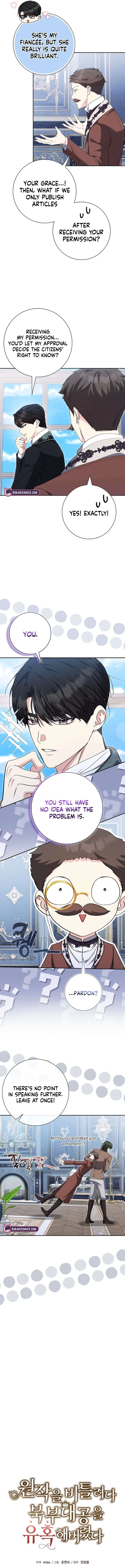 I Tried to Twist the Original Story But Ended Up Seducing the Northern Duke Chapter 46 – Page 10