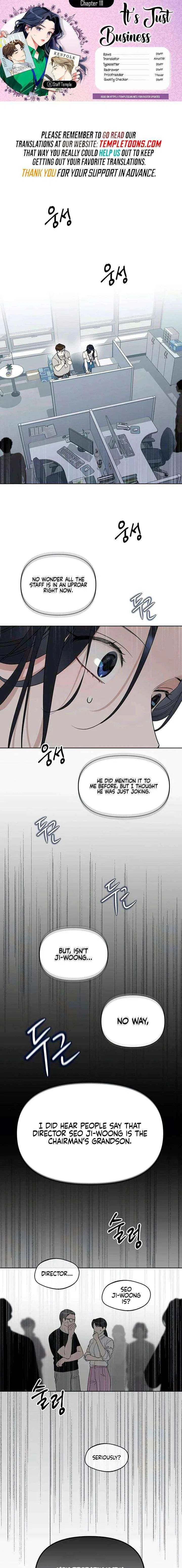 Misfortune at Work Chapter 111 – Page 1