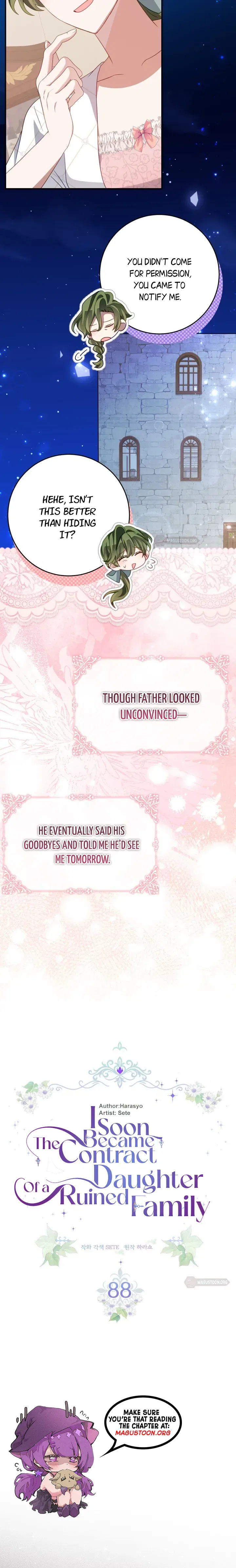I Became the Contract Daughter of the soon-to-be-ruined Family Chapter 88 – Page 12