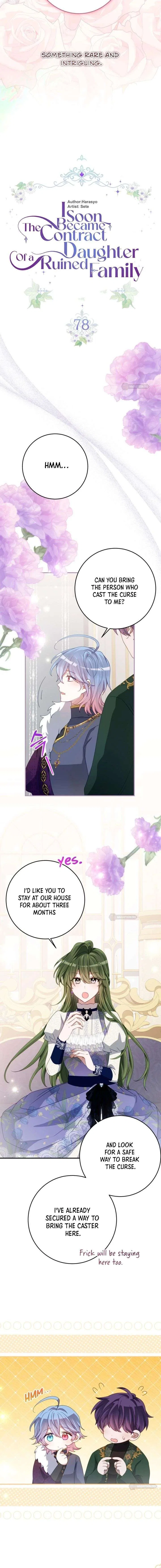 I Became the Contract Daughter of the soon-to-be-ruined Family Chapter 78 – Page 5
