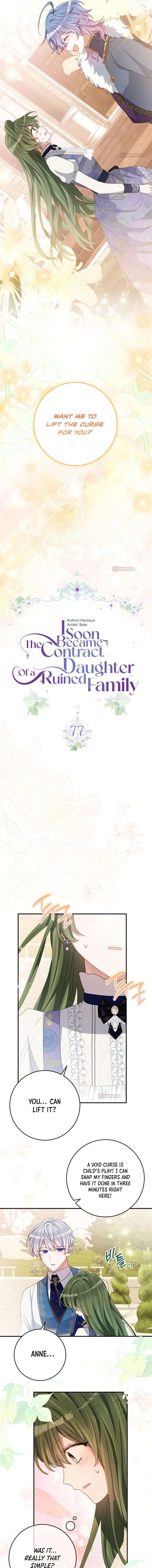 I Became the Contract Daughter of the soon-to-be-ruined Family Chapter 77 – Page 6