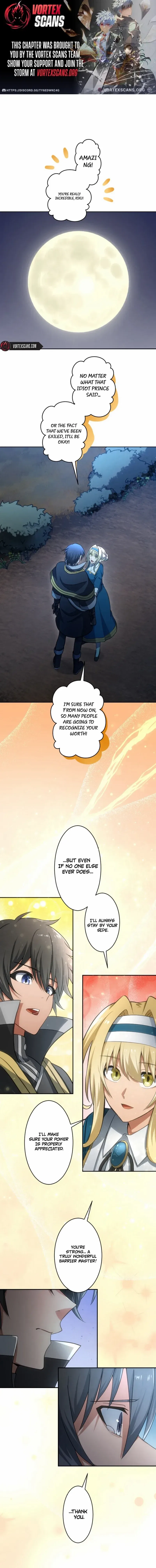The Strongest Barrier Mage, Banished from the Kingdom, Just Wants a Peaceful Journey with His Wife Chapter 5 – Page 1