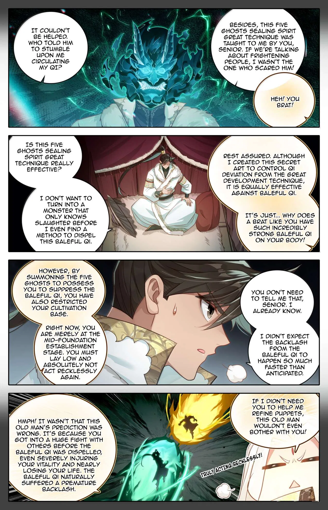 A Record Of A Mortal’s Journey To Immortality Chapter 382 – Page 6