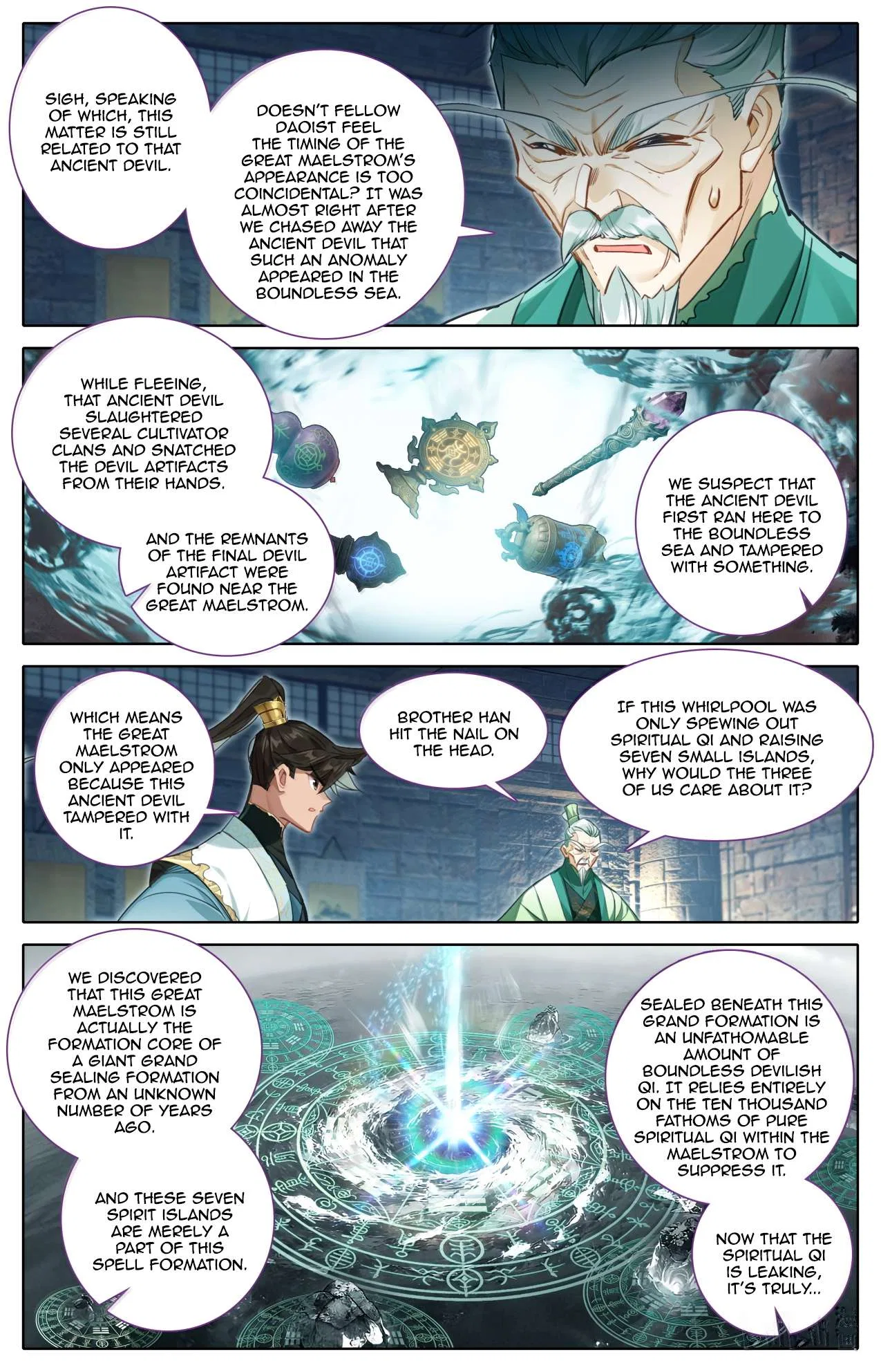 A Record Of A Mortal’s Journey To Immortality Chapter 379 – Page 12