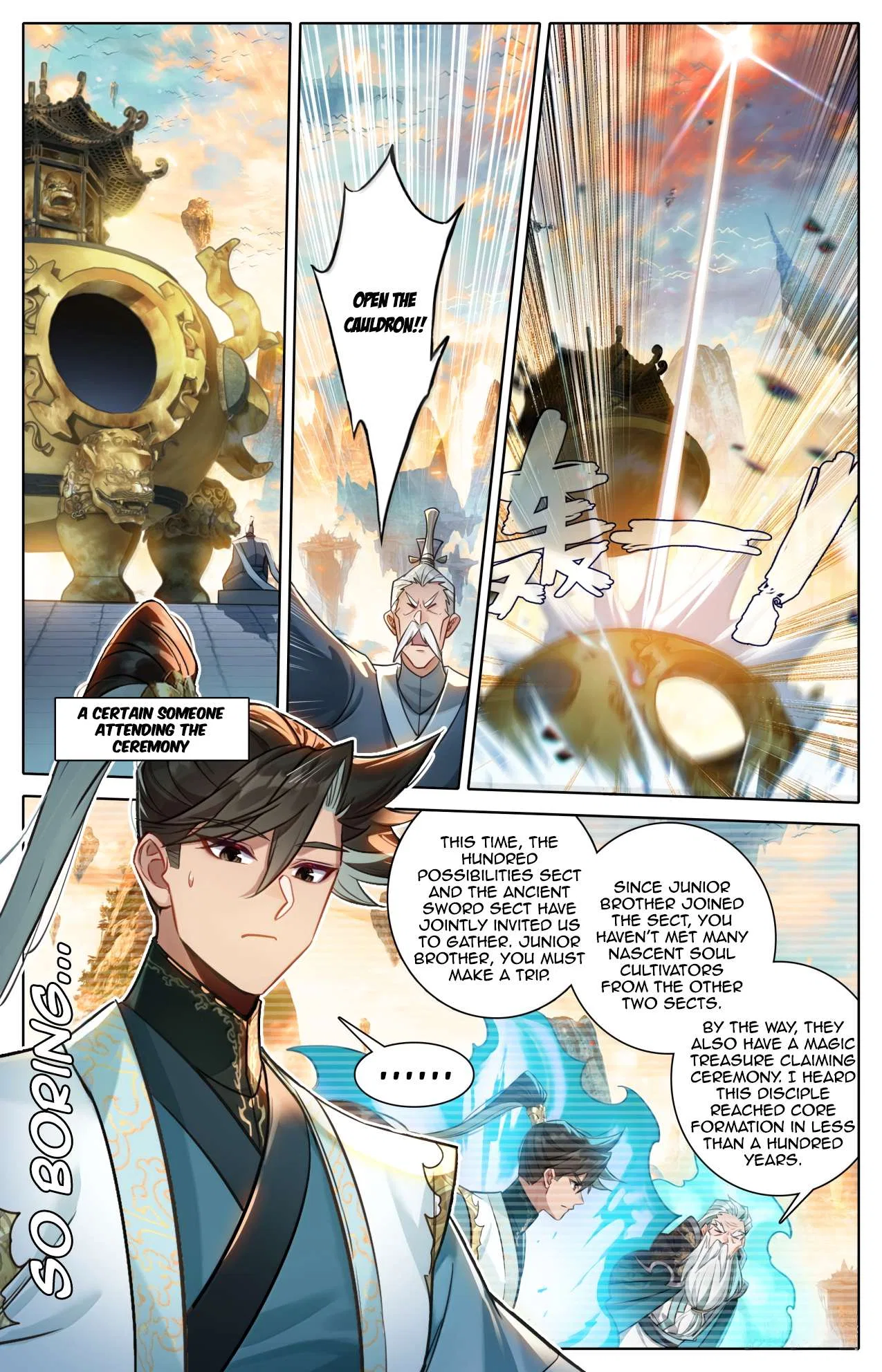 A Record Of A Mortal’s Journey To Immortality Chapter 378 – Page 10