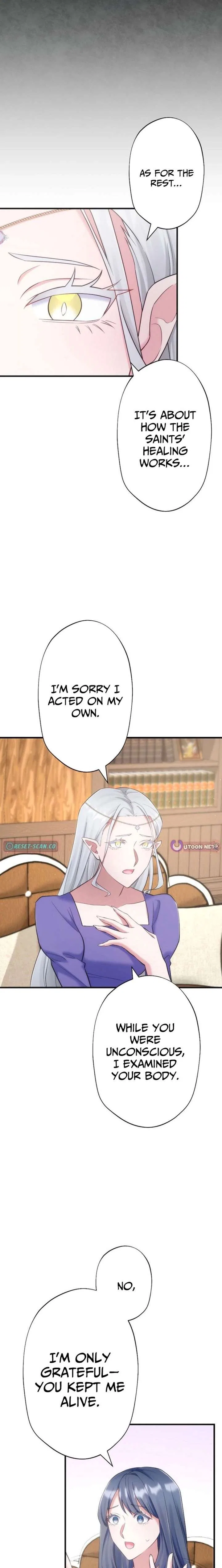 The Abandoned Great Saint Is Doted On by an Elf and Returns to Her Homeland Chapter 18 – Page 9