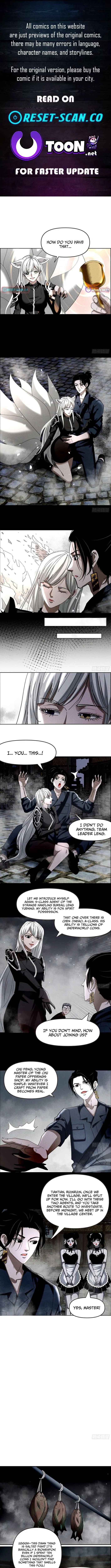 When the Strange Descended, My Paper Maid Came to Life Chapter 4 – Page 1