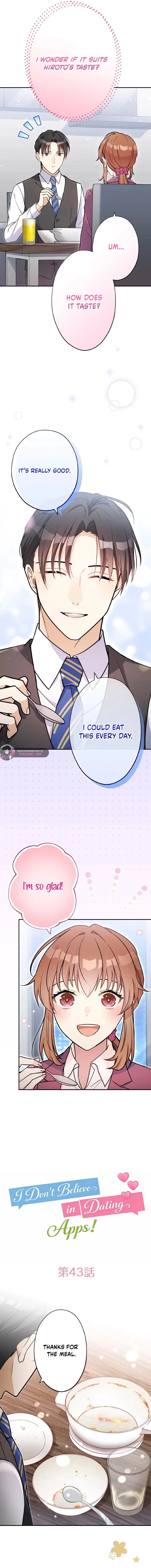 I Don’t Believe in Dating Apps! Chapter 43 – Page 2