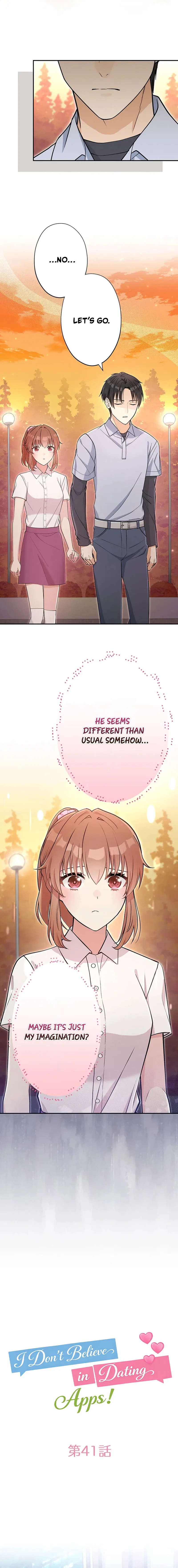 I Don’t Believe in Dating Apps! Chapter 41 – Page 6