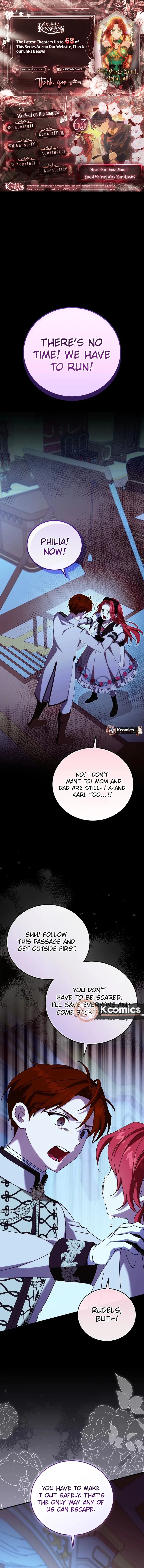 Since I Don’t Remember Anything About It, Shall We Break Up, Your Majesty? Chapter 63 – Page 1