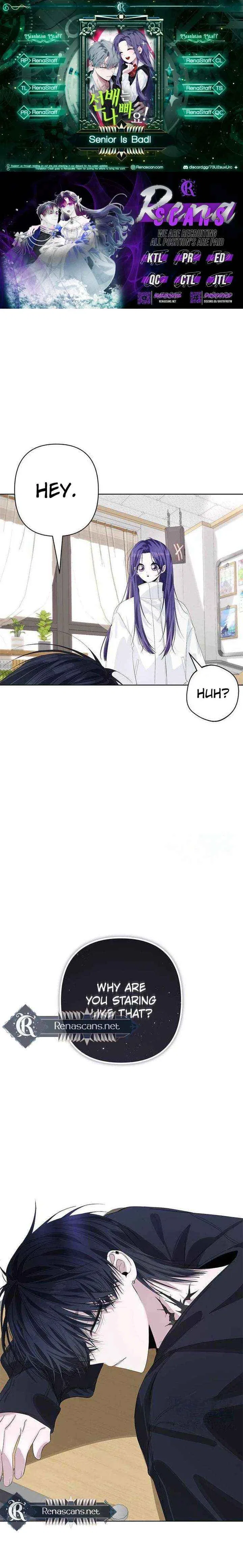 Senior Is Bad! Chapter 71 – Page 1