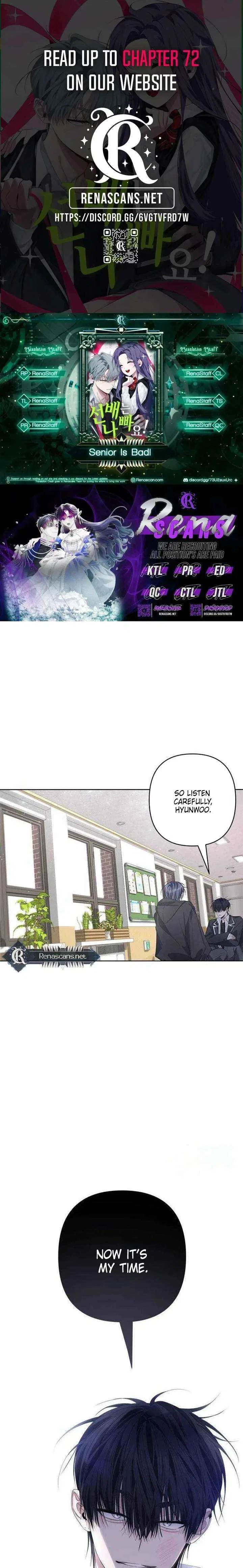 Senior Is Bad! Chapter 64 – Page 1
