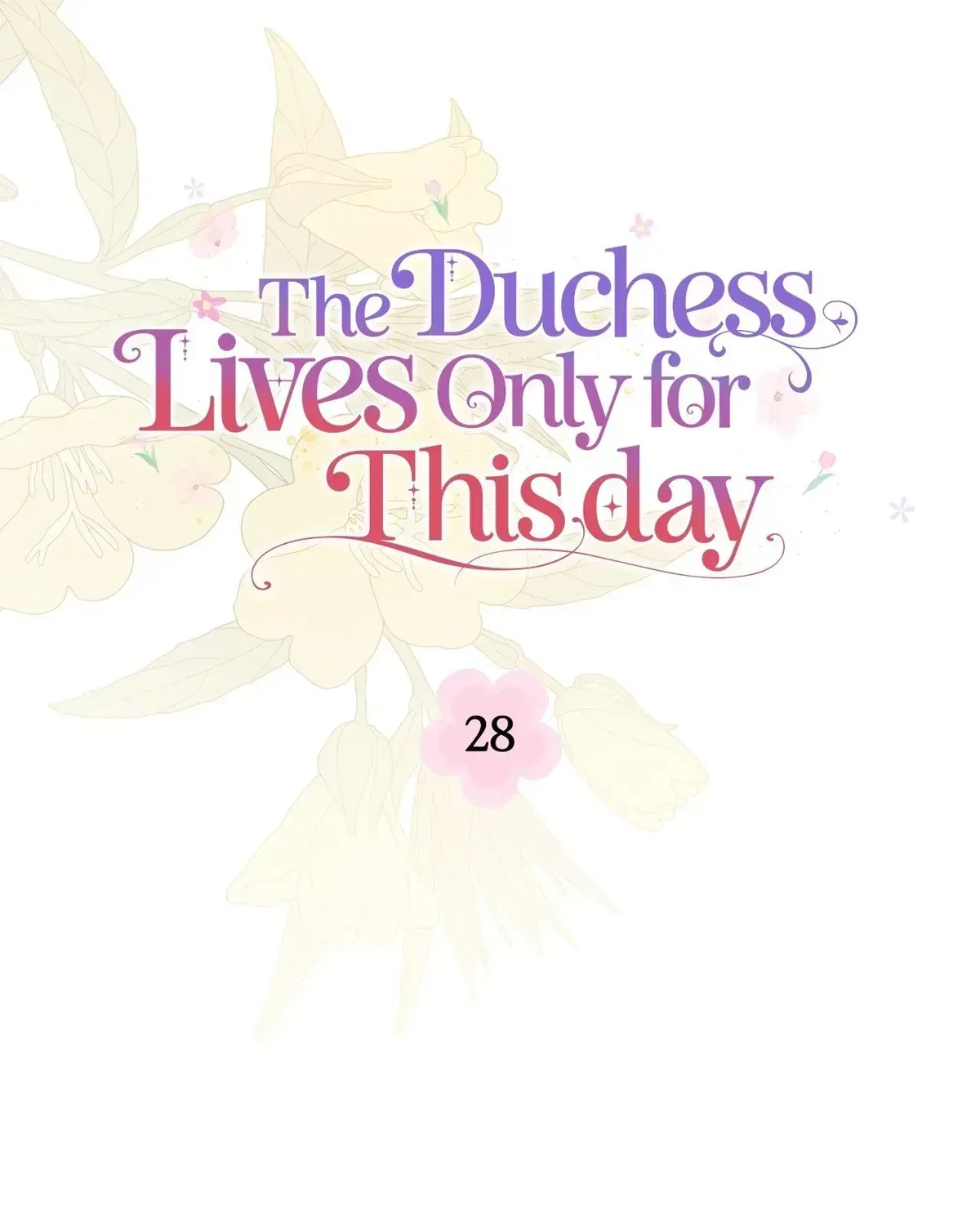 The Duchess Lives Only for This Day Chapter 28 – Page 15