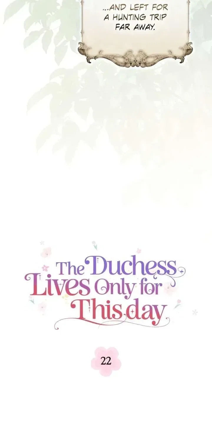 The Duchess Lives Only for This Day Chapter 22 – Page 34