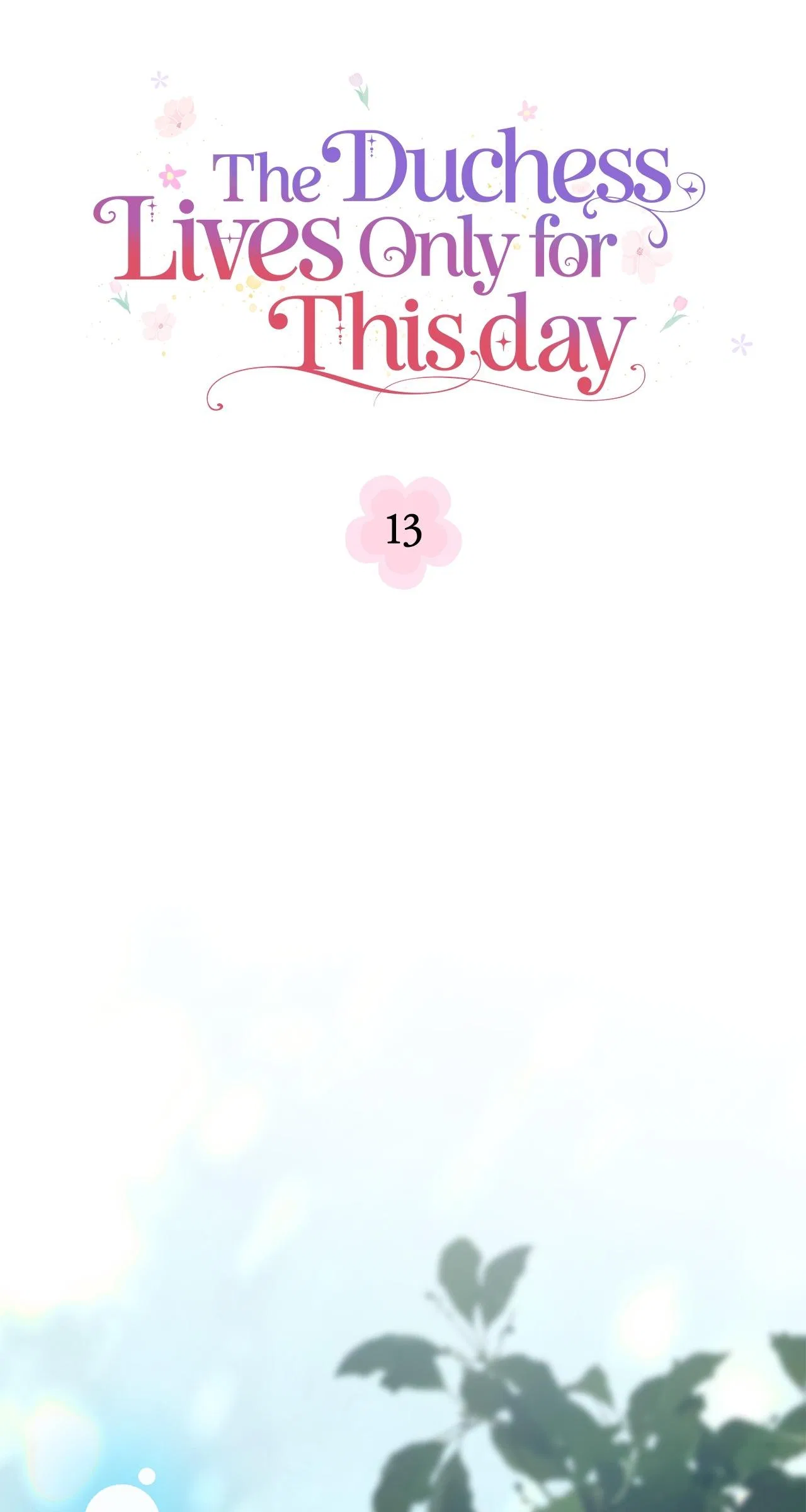 The Duchess Lives Only for This Day Chapter 13 – Page 27