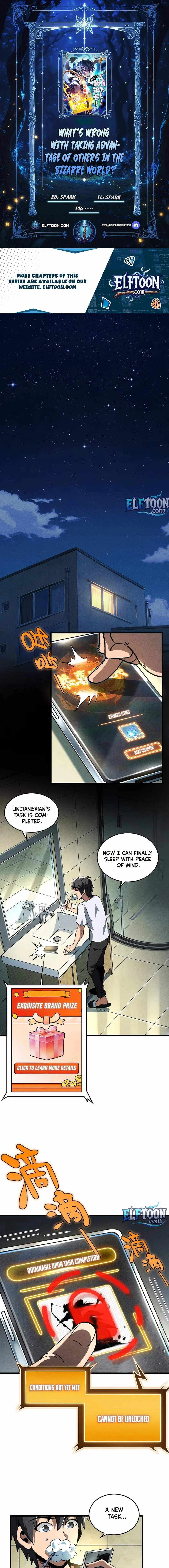 What’s Wrong with Exploiting Loopholes in a Horror World Chapter 12 – Page 1