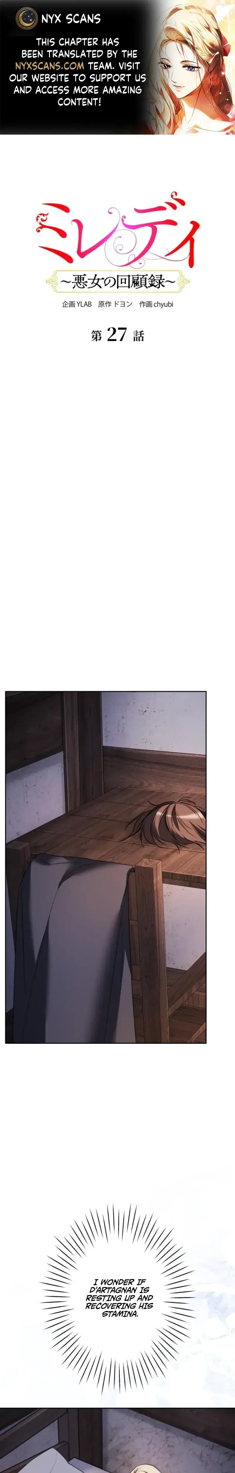 Milady: memoirs of a villainess Chapter 27 – Page 1