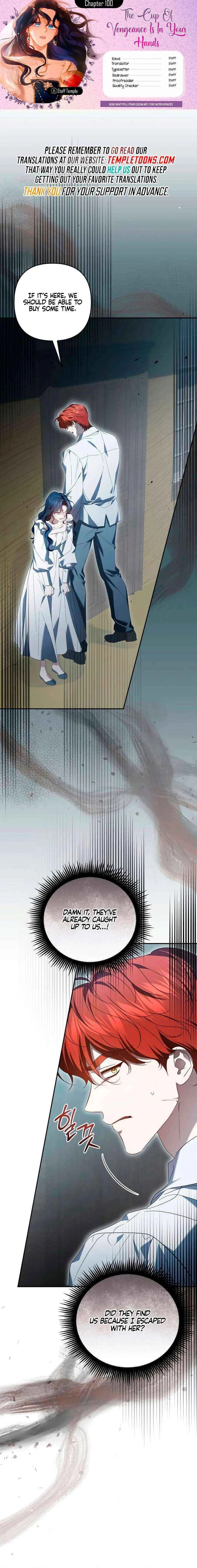 The Cup Of Vengeance Is In Your Hands Chapter 100 – Page 1
