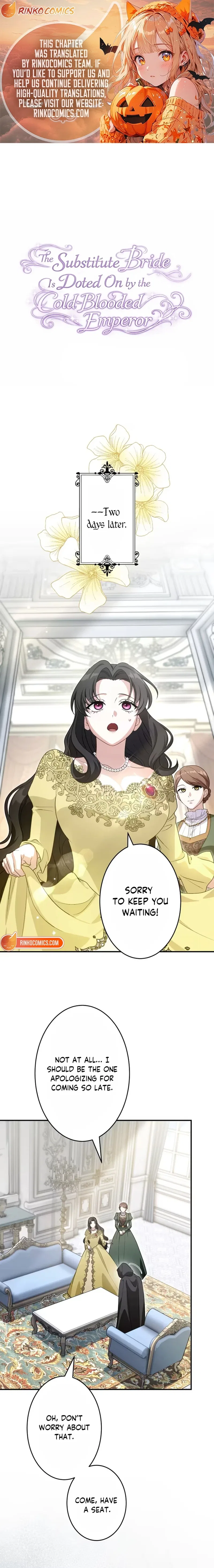 The Substitute Bride is Doted On by the Coldhearted Emperor Chapter 34 – Page 2