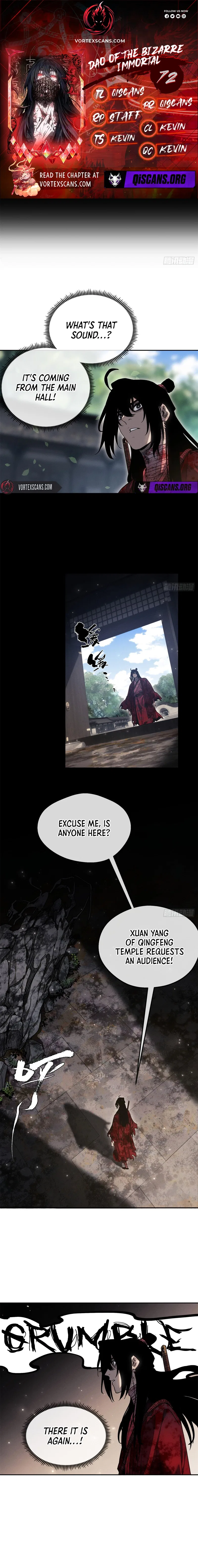 Dao of the Bizarre Immortal Chapter 72 – Page 1