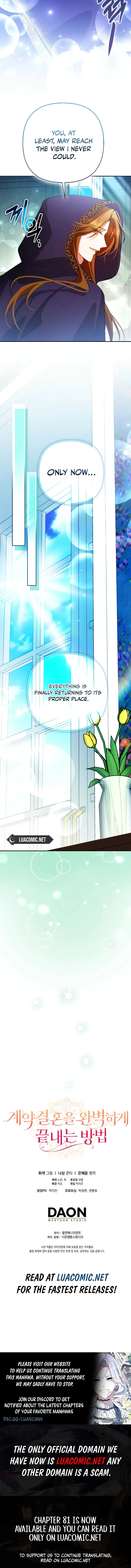How to Perfectly End a Contract Marriage Chapter 78 – Page 9