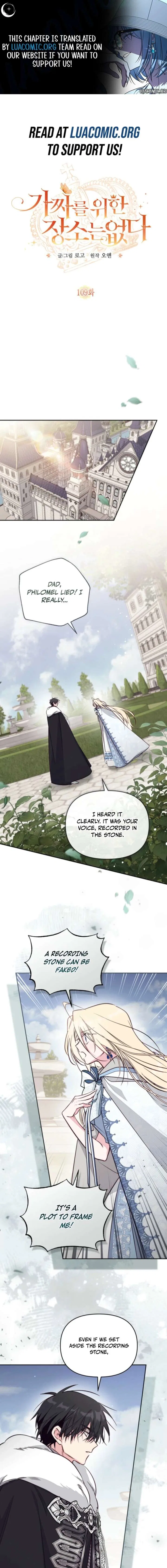 No Place for the Fake Princess Chapter 109 – Page 1