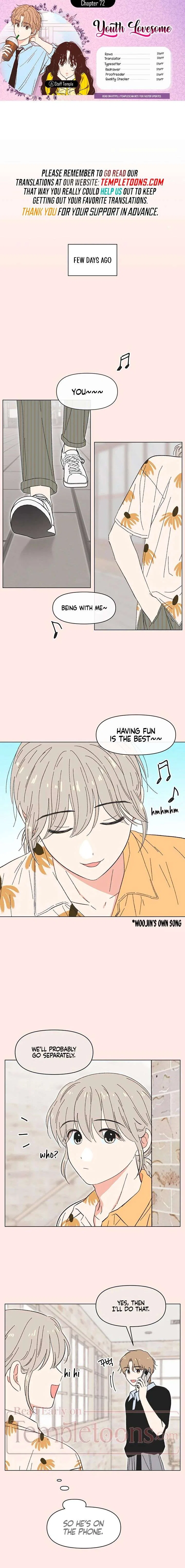 Youth Lovesome Chapter 72 – Page 1