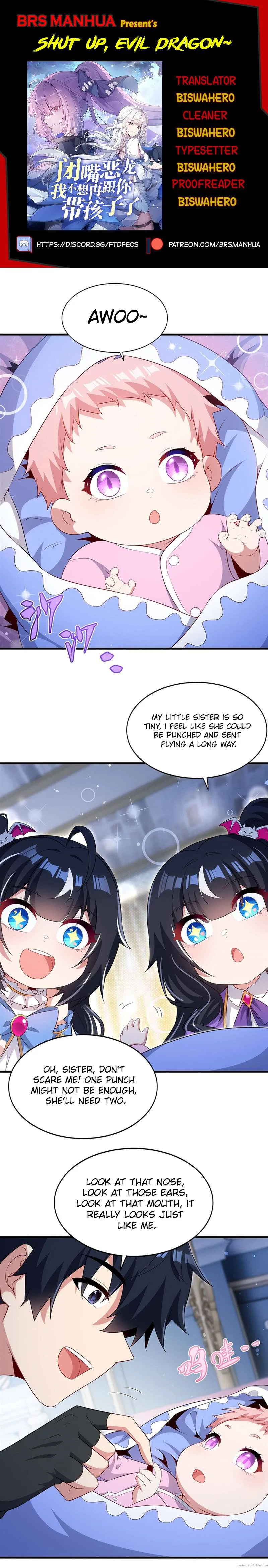 Shut up, Evil Dragon, I don’t want to raise a child with you anymore Chapter 91 – Page 1