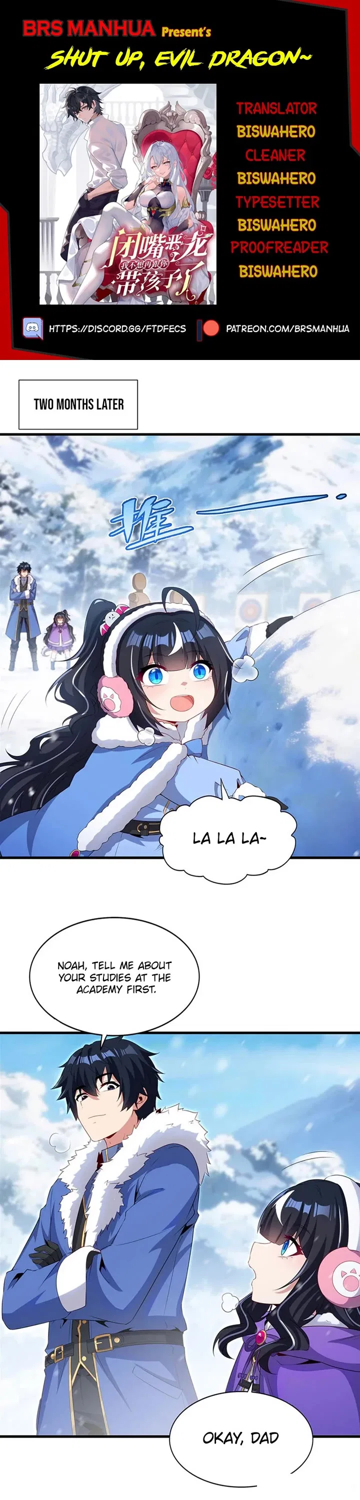 Shut up, Evil Dragon, I don’t want to raise a child with you anymore Chapter 86 – Page 1
