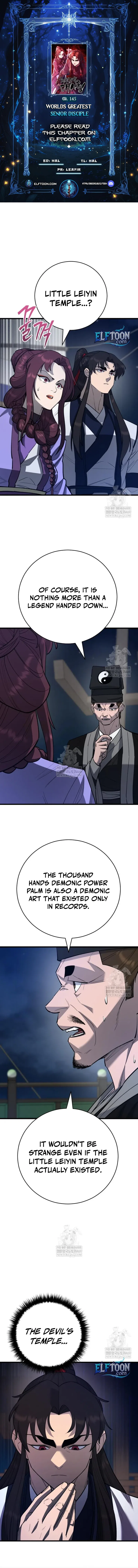 World’s Greatest Senior Disciple Chapter 169 – Page 1