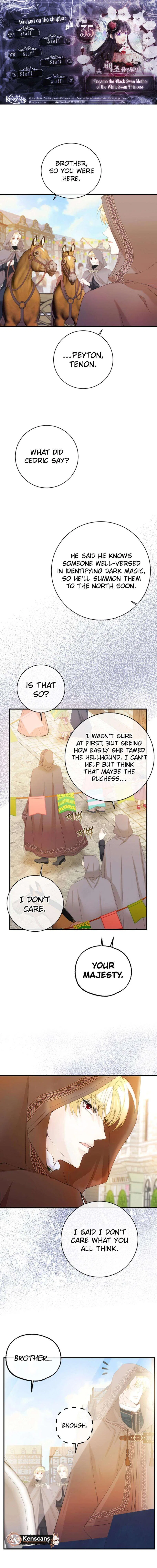 I Became The Black Swan Mother of The White Swan Princess Chapter 35 – Page 1