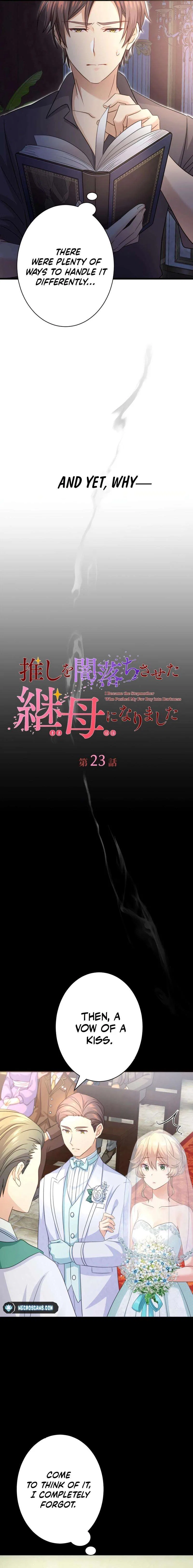 I became the stepmother who caused my favorite character to fall into darkness Chapter 23 – Page 2
