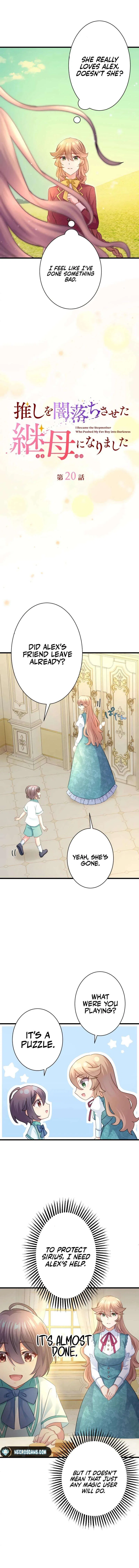 I became the stepmother who caused my favorite character to fall into darkness Chapter 20 – Page 8