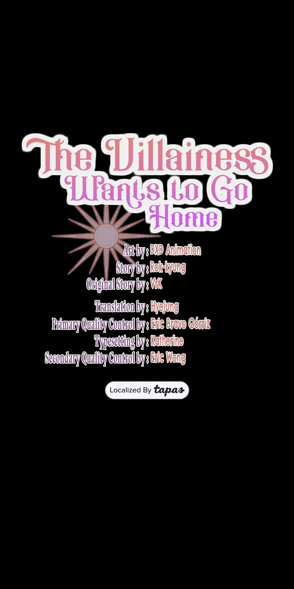 The Villainess Wants To Go Home Chapter 79 – Page 1