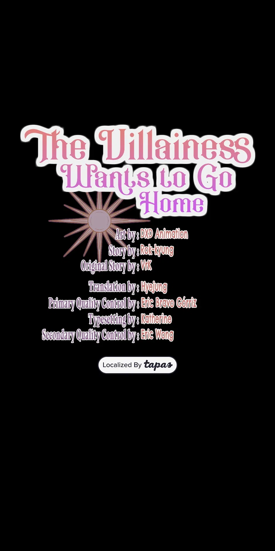 The Villainess Wants To Go Home Chapter 65 – Page 1