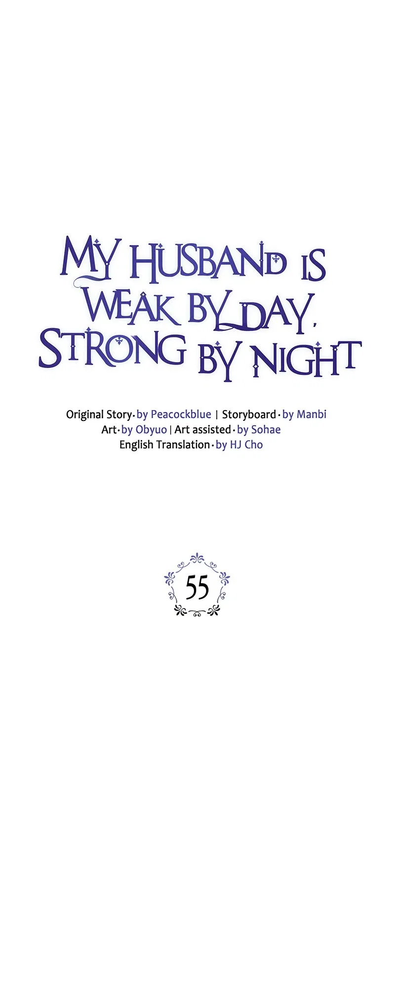 My Husband is Weak by Day, Strong by Night Chapter 55 – Page 1
