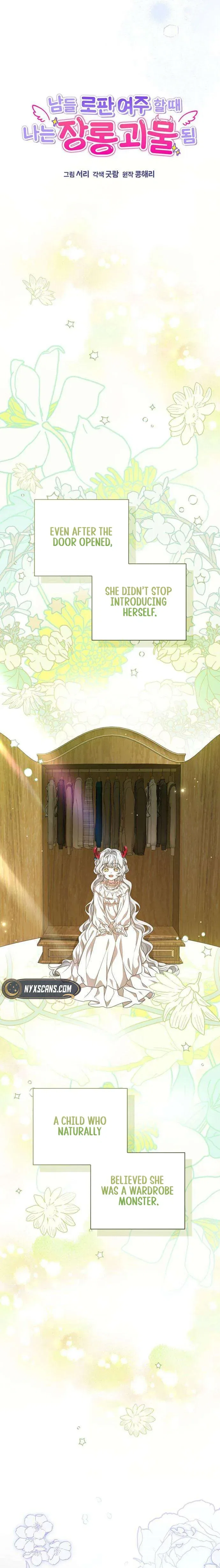 While Others Became Female Leads In Romantic Fantasy Novels, I Became A Closet Monster Chapter 3 – Page 5