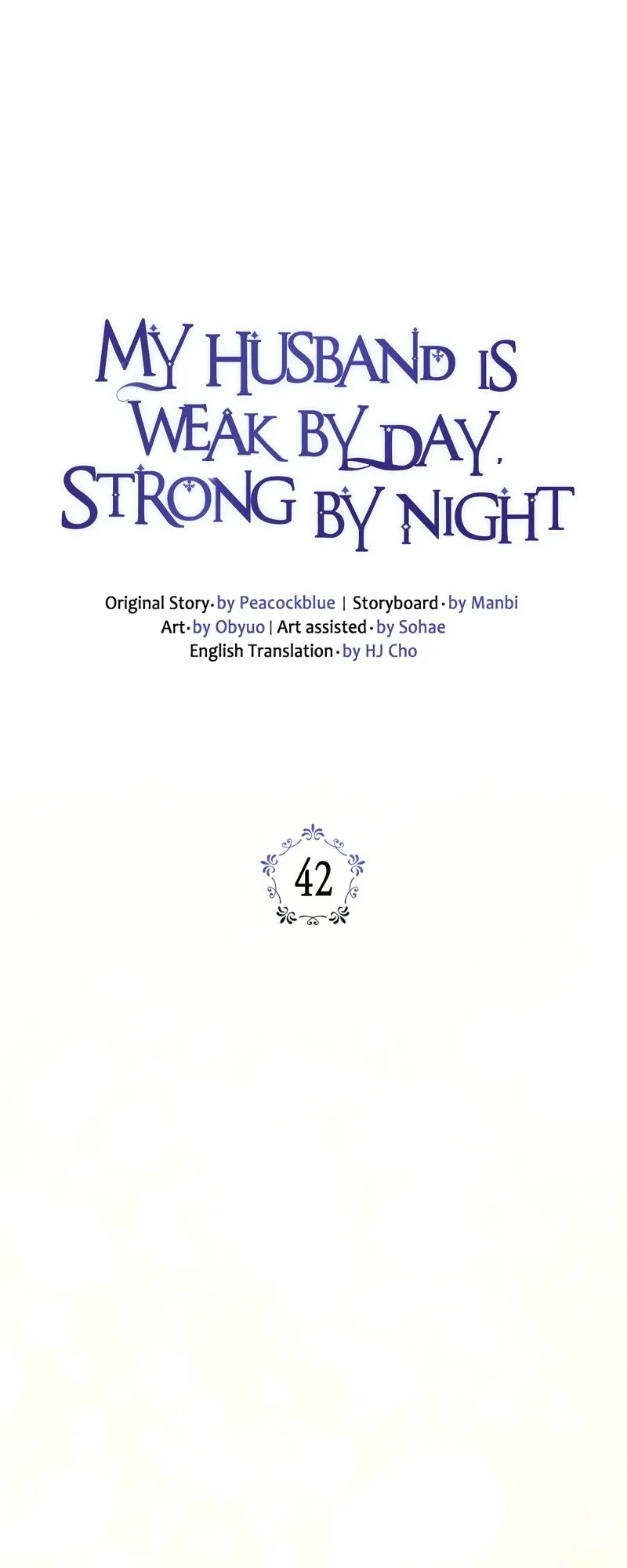 My Husband is Weak by Day, Strong by Night Chapter 42 – Page 1