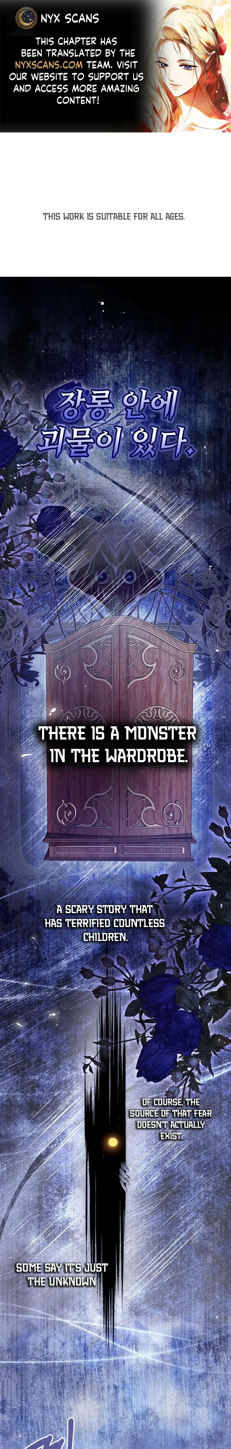 While Others Became Female Leads In Romantic Fantasy Novels, I Became A Closet Monster Chapter 1 – Page 1