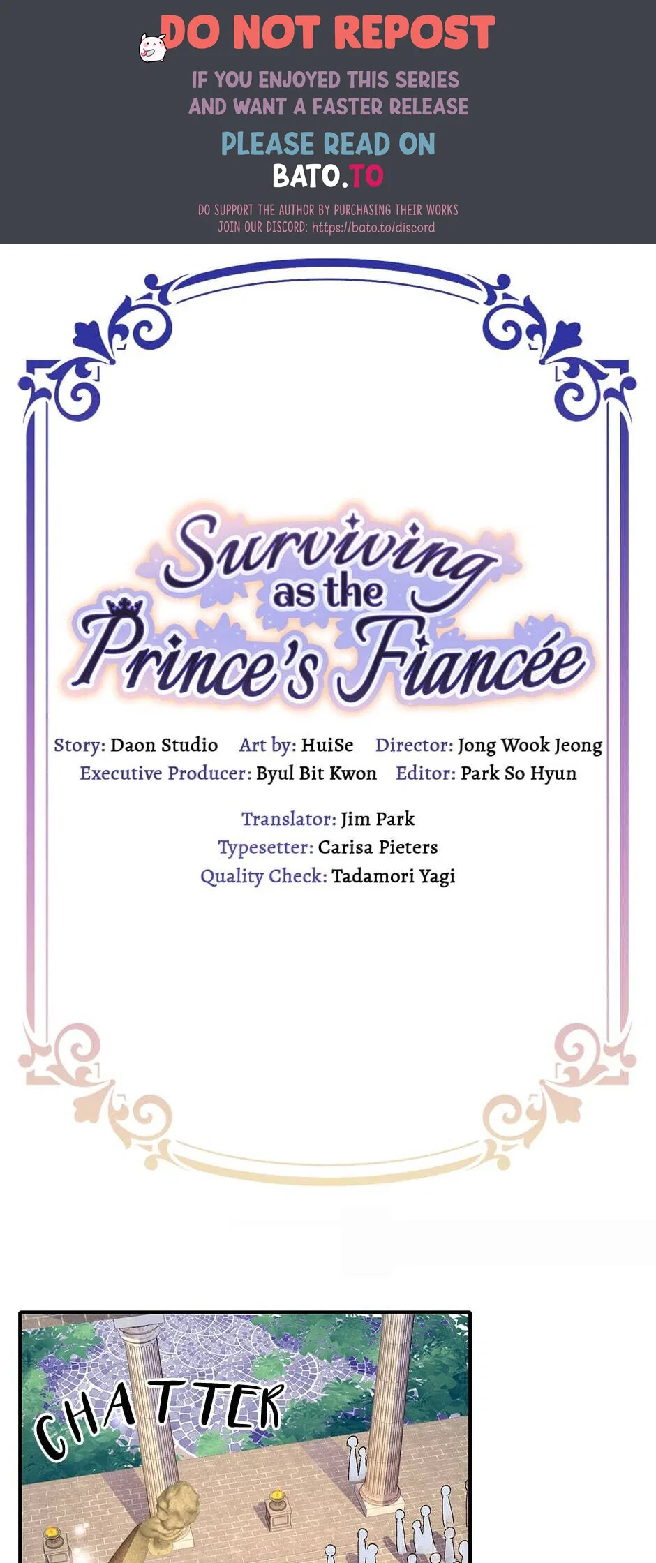 Surviving as the Prince’s Fiancée Chapter 75 – Page 1