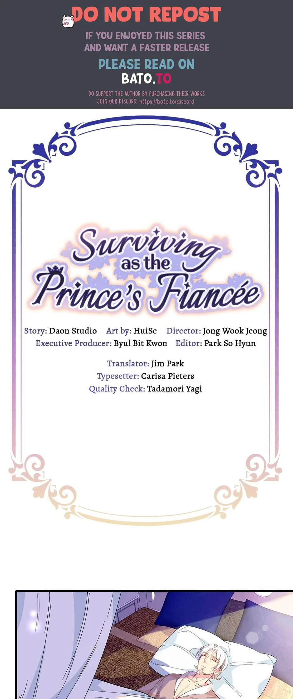Surviving as the Prince’s Fiancée Chapter 72 – Page 1