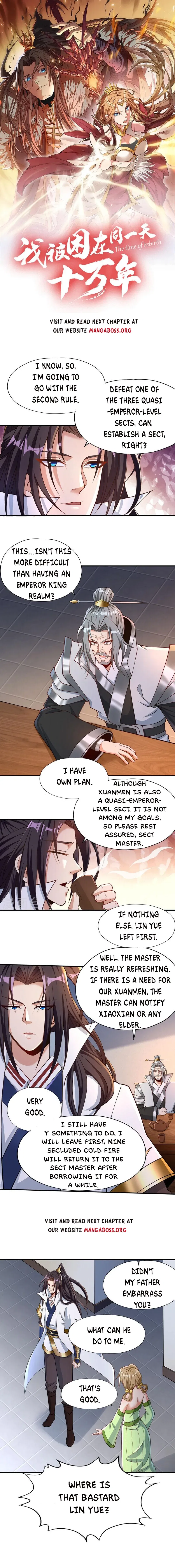 The Time of Rebirth Chapter 184 – Page 1