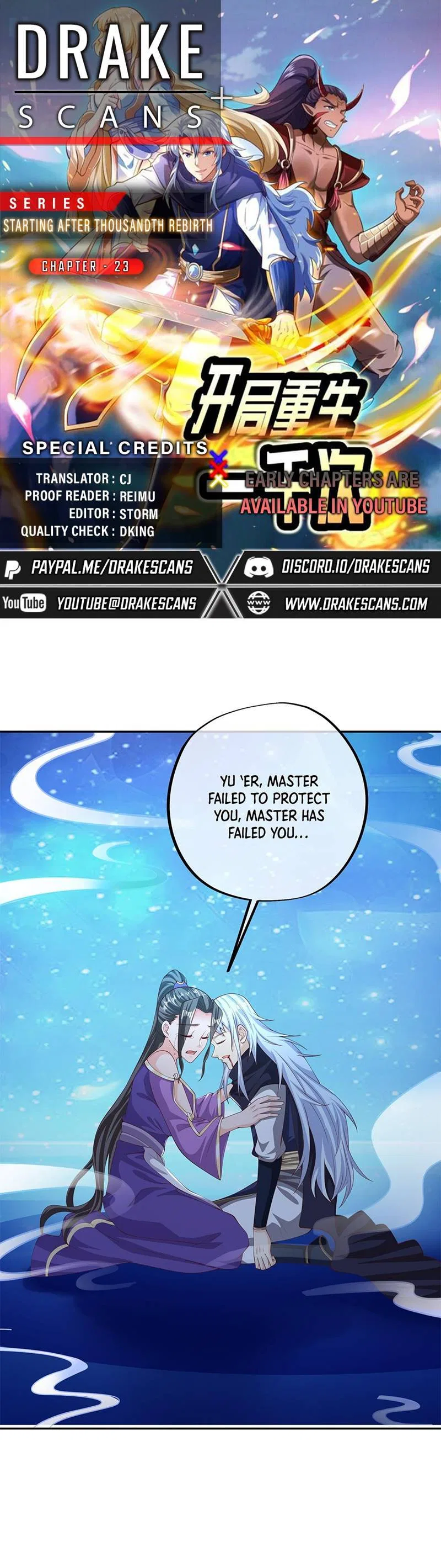 Starting After Thousandth Rebirth Chapter 23 – Page 1