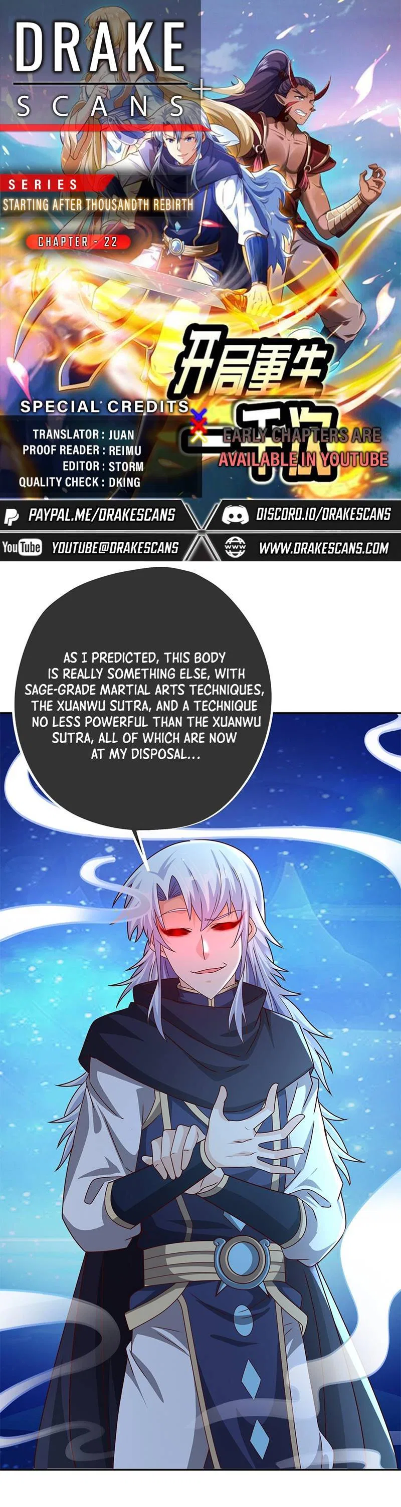 Starting After Thousandth Rebirth Chapter 22 – Page 1