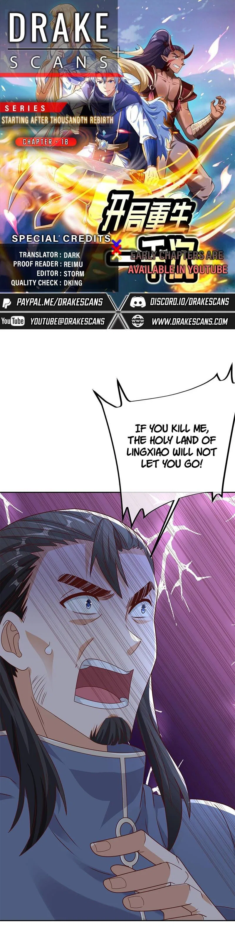 Starting After Thousandth Rebirth Chapter 18 – Page 1