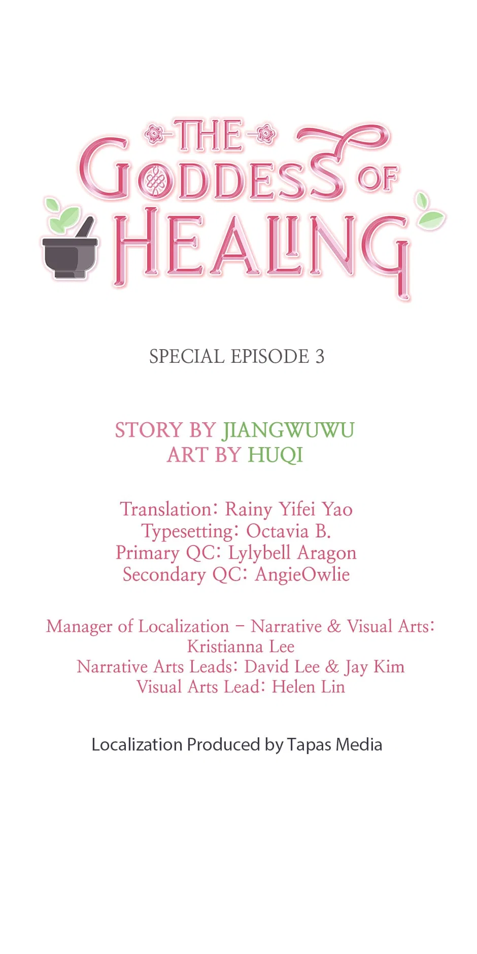 The Goddess of Healing Chapter 161 – Page 1