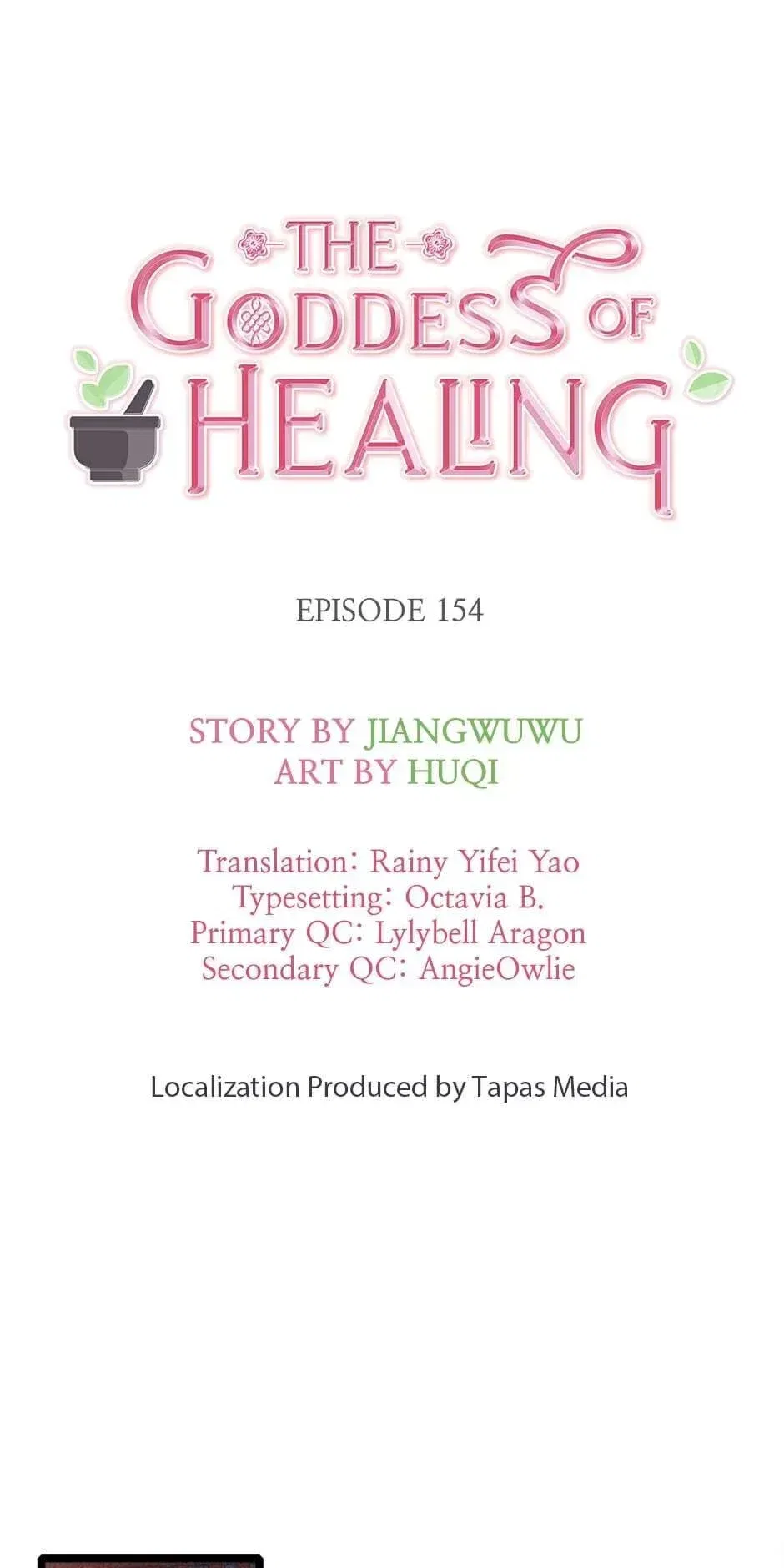 The Goddess of Healing Chapter 154 – Page 1